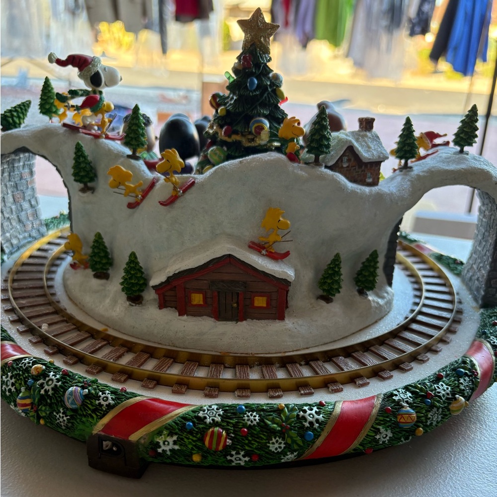 Peanuts Christmas Wonderland Woodstock Christmas Train